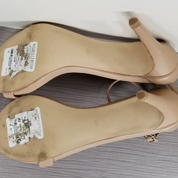 Steve Madden Stecy Sandal, Natural, Womens Size 10 - Picture 10 of 12